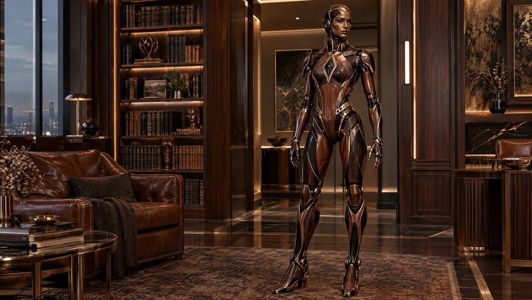 Nocturne bespoke armored humanoid concept